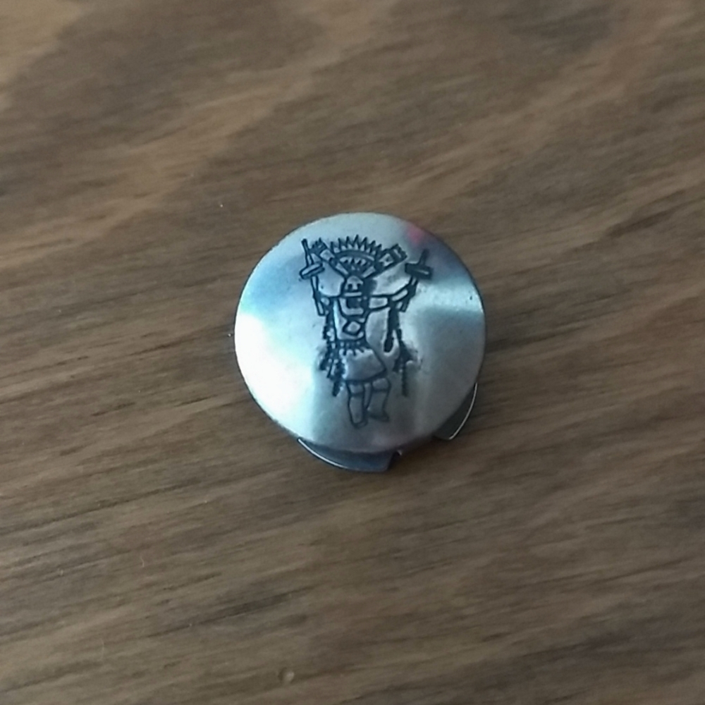 Nickel Button Cover